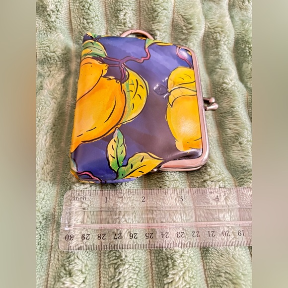 NWOT PATRICIA NASH POSITANO LIMON KISS LOCK CHANGE PURSE - Picture 4 of 7